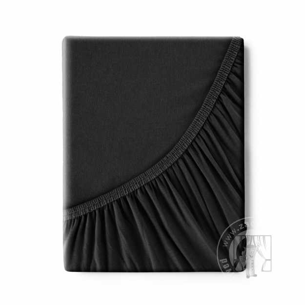 Napínacia plachta JERSEY3 240x220 cm čierna