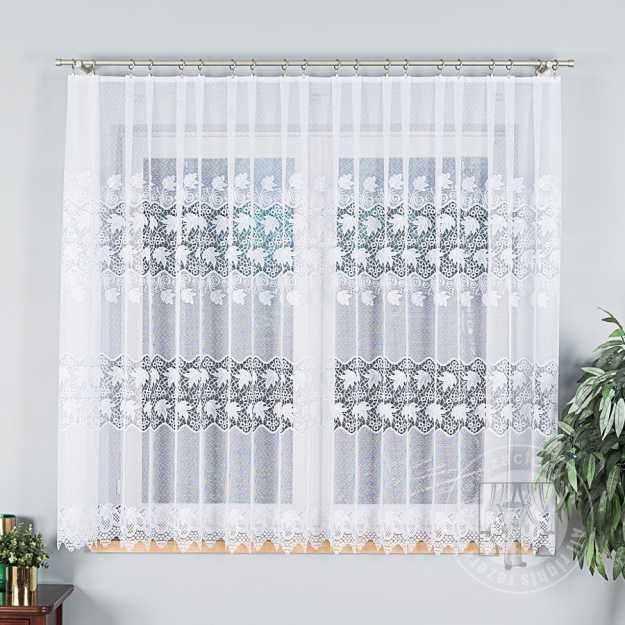 Žakarová záclona metráž 004164/001 160cm