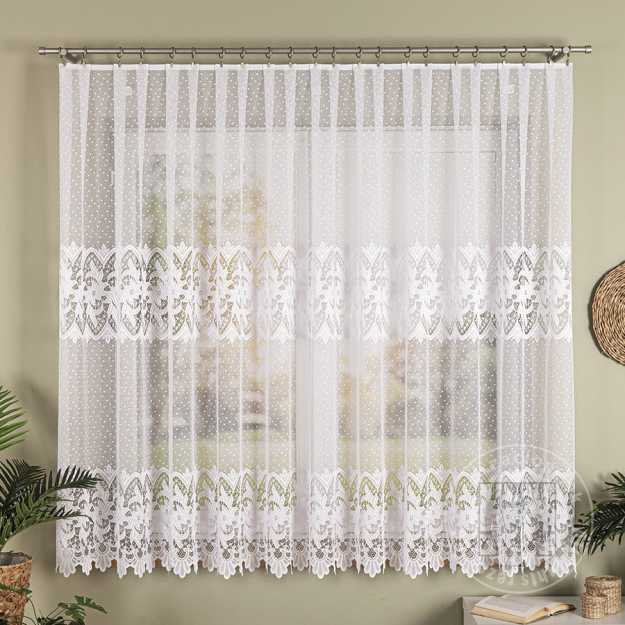 Žakarová záclona metráž 017828/001 170cm