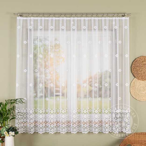 Žakarová záclona metráž 044364/001 175cm