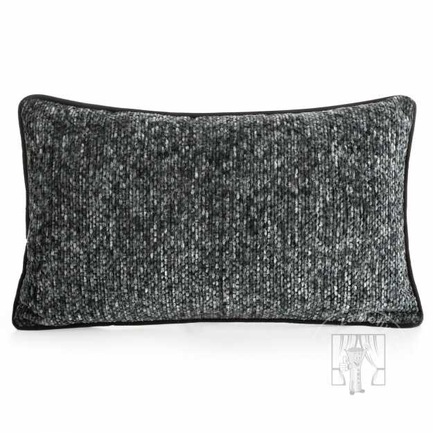 Obliečka na vankúš BARI 30x50 cm oceľová