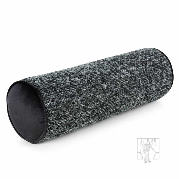 Vankúš valec BARI s lemovaním 15x45 cm oceľový