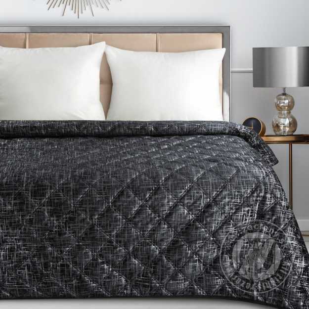 Prehoz na posteľ BLINK6 200x220 cm čierny