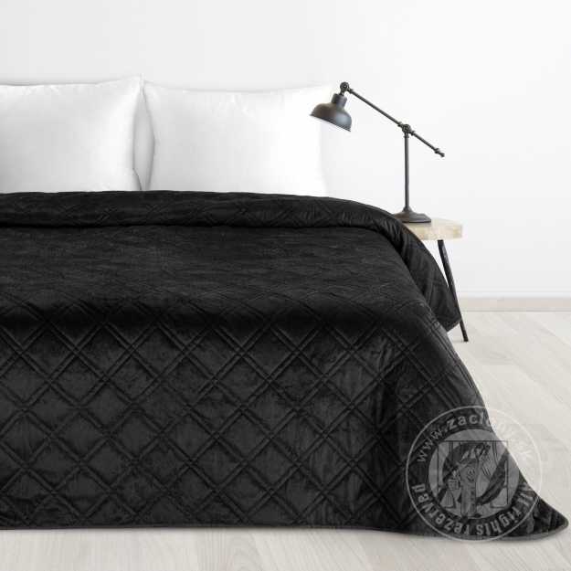 Prehoz na posteľ LUIZ8 200x220 cm čierny
