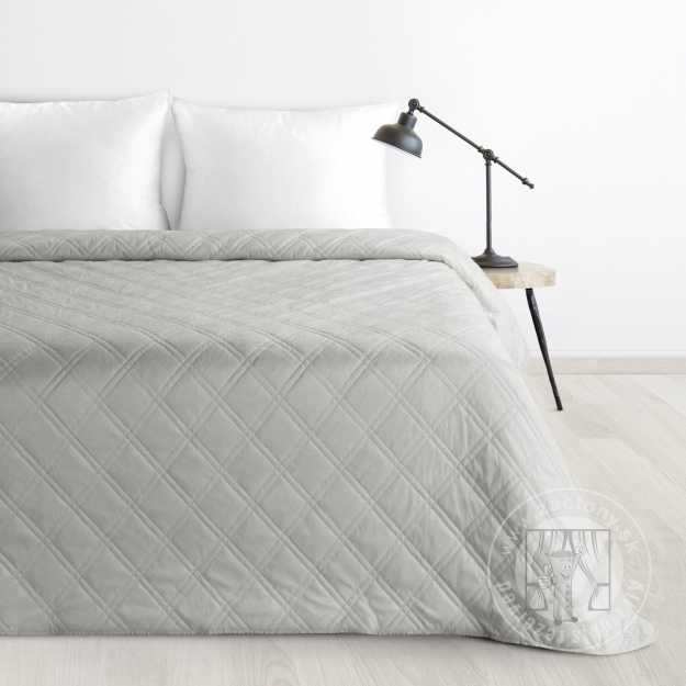 Prehoz na posteľ LUIZ8 200x220 cm strieborný