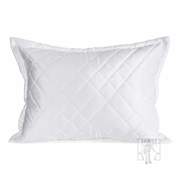 Zamatová obliečka na vankúš RIA6 50x70 cm biela