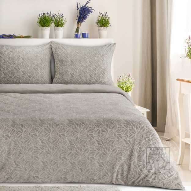 Posteľná bielizeň flísová FLANO 140x200cm + 70x90cm, béžová/krémová