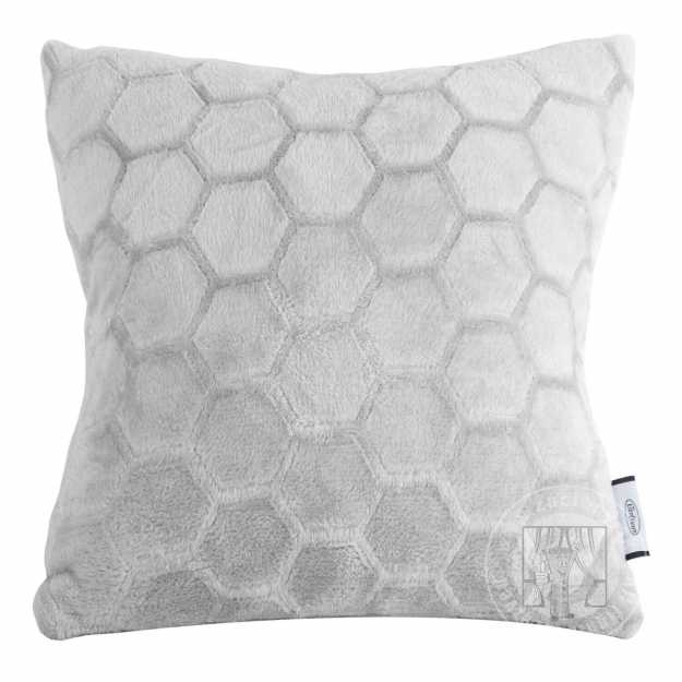 Obliečka na vankúš ZOE 40x40cm strieborná