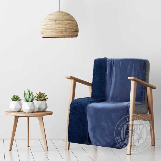 Deka obojstranná TEDY 70x160cm granátová