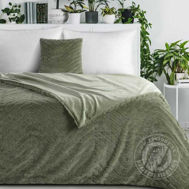 Deka obojstranná KATE 150x200cm olivová