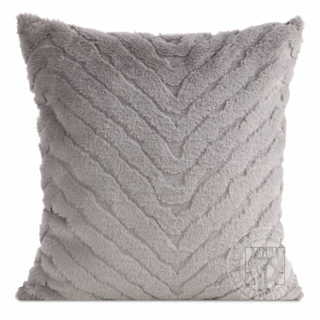 Obliečka na vankúš KATE 45x45cm strieborná