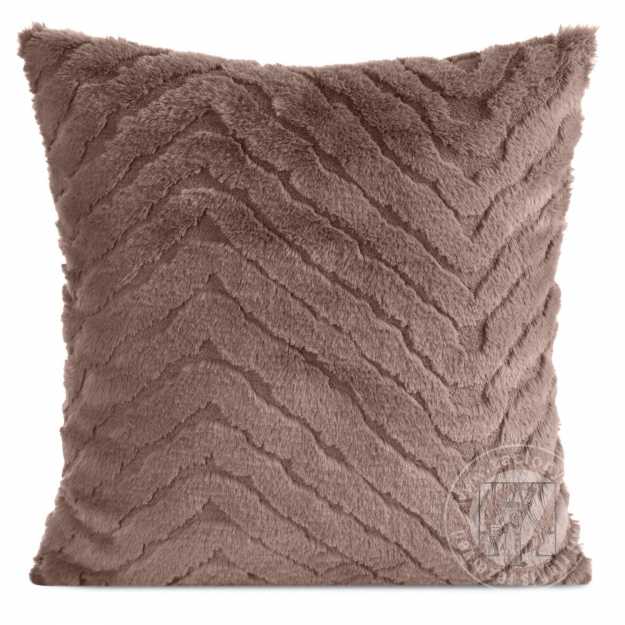 Obliečka na vankúš KATE 45x45cm tmavobéžová