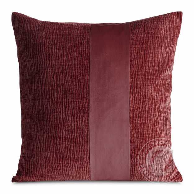 Obliečka na vankúš CARLA 45x45cm bordová
