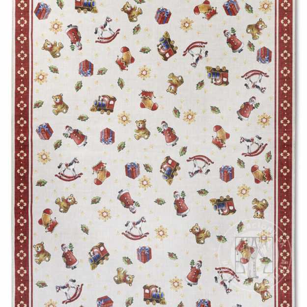 Kusový koberec Villeroy & Boch Toy´s Delight 106192 Red Multicolour, bez vlasu