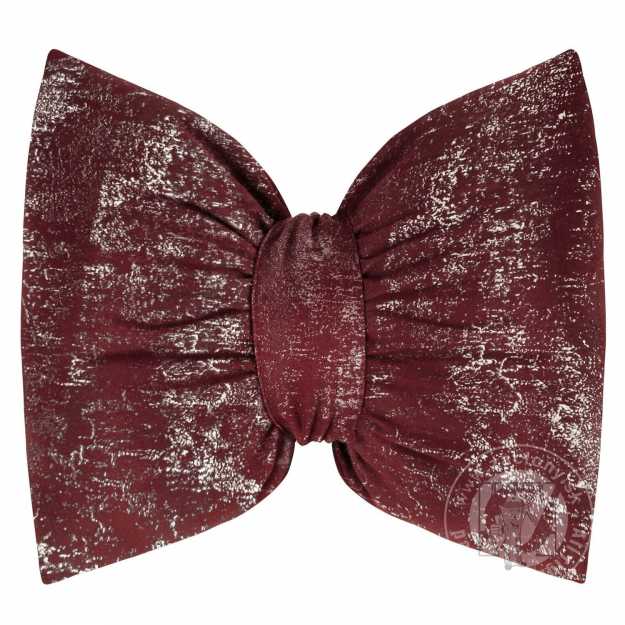 Vianočný vankúš KOKARDA 45x55 cm bordový/zlatý