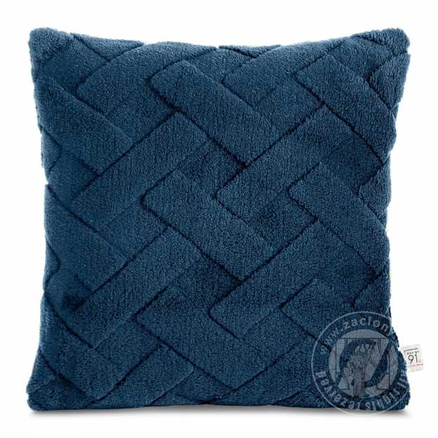 Obliečka na vankúš CARO 45x45cm granátová