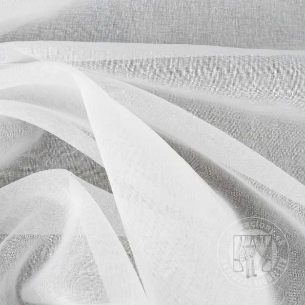 Záclona metráž 2154 biela 300cm