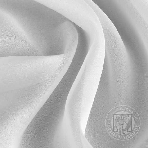 Záclona metráž 20760 biela 315cm