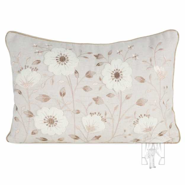 Veľkonočná obliečka na vankúš JAR/123 30x50cm béžová/biela