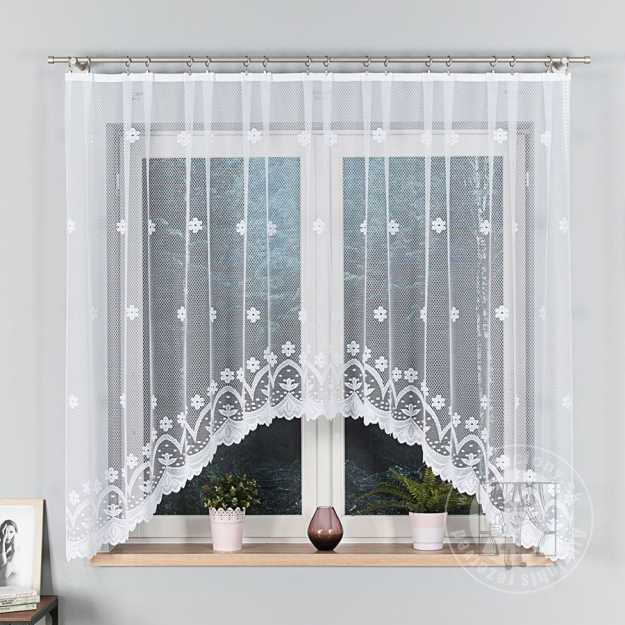 Žakarová záclona FLORENTYNA 004421/001 330x160cm