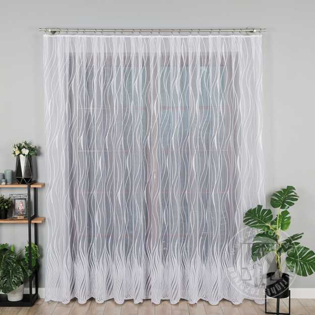 Žakarová záclona metráž 007505/001, 250cm