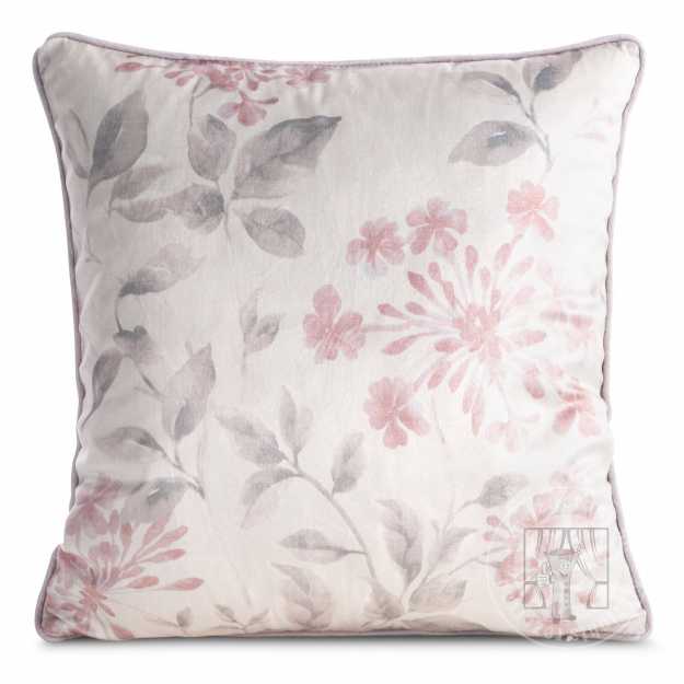 Obliečka na vankúš LILA 45x45cm prírodná/ružová