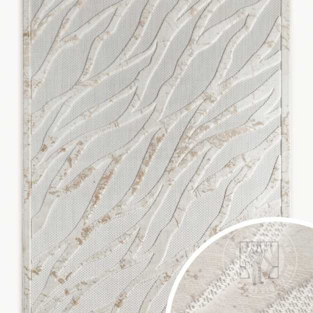 Kusový koberec VENUS1 krémový/béžový