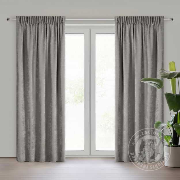 Záves VANI na páske 140x270cm oceľový