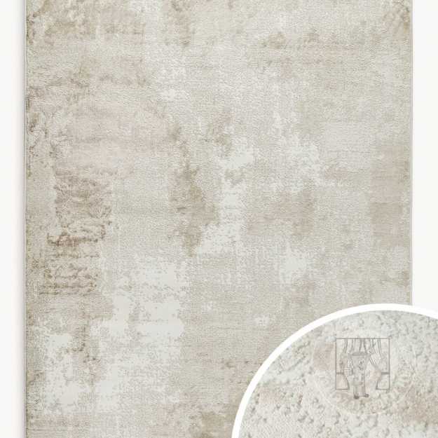 Kusový koberec ARMONI krémový