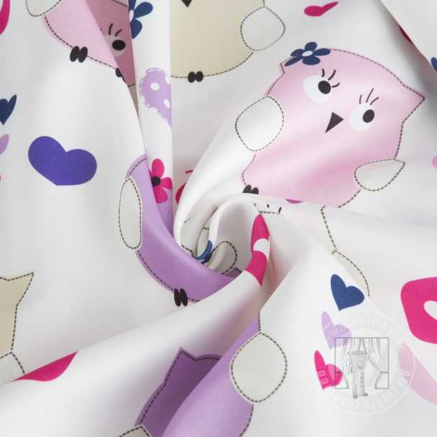 Záves detský 16473 ružový/lila, 145cm