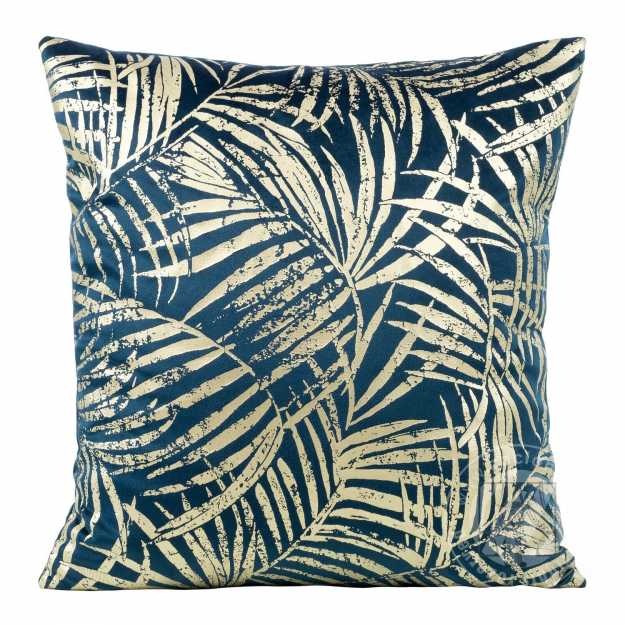 Obliečka na vankúš BLINK26 45x45cm granátová/zlatá