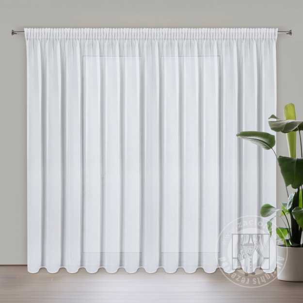 Záclona ARLETA na páske 350x270cm biela