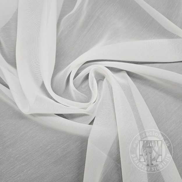 Záclona metráž 11084/02 s nekrčivou úpravou krémová