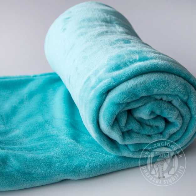 Deka z mikrovlákna SLEEP WELL® 150x200cm tyrkysová 