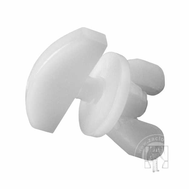 Doraz do plastovej koľajnice 6ks