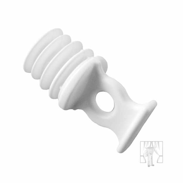 Doraz do plastovej koľajnice/do oblúku 10ks