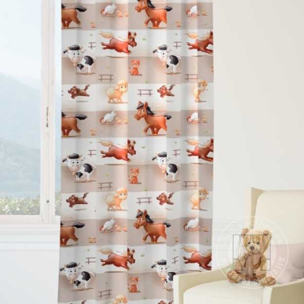 Dekoračná látka Dim out Farma 127