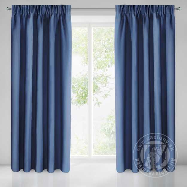 Záves PARISA na páske granátový 135x270cm
