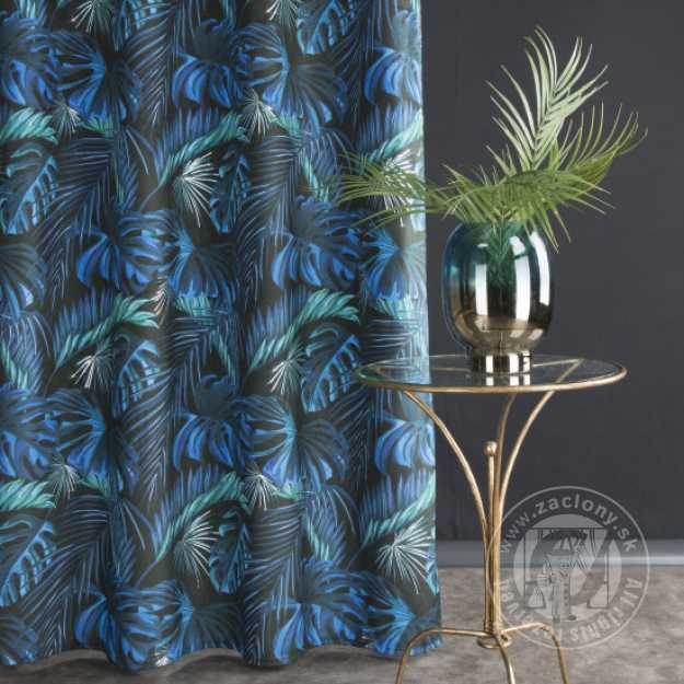 Záves LAZUR na krúžkoch 135x250cm