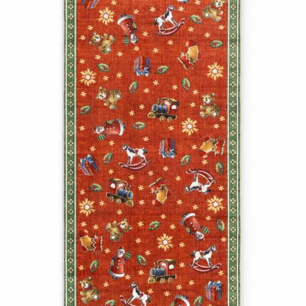 Kusový behúň Villeroy & Boch Toy`s Delight Nostalgic Noel 106499 Red Green