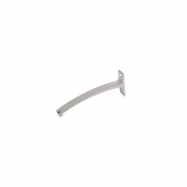 Nástenný držiak LUXOR Inox 180 mm - Jednoduchý