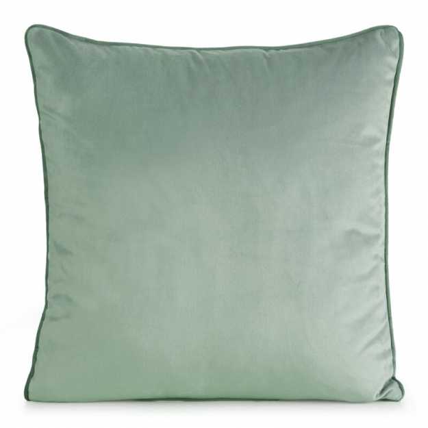Obliečka na vankúš GAJA2 s lemovaním 60x60 cm tmavá mätová