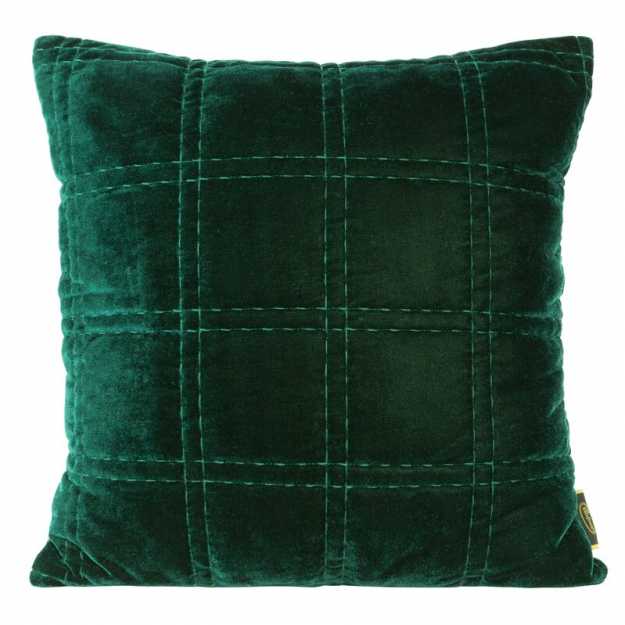 Obliečka na vankúš PREMIUM KRISTIN2 45x45cm tmavozelená