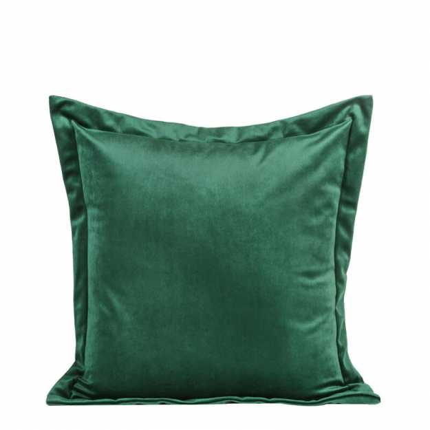 Obliečka na vankúš RIA 45x45 cm tmavozelená
