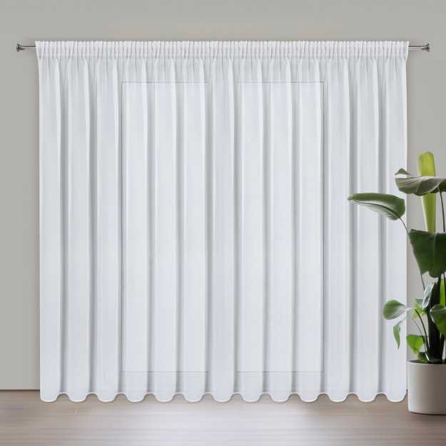 Záclona ARLETA na páske 350x270cm biela