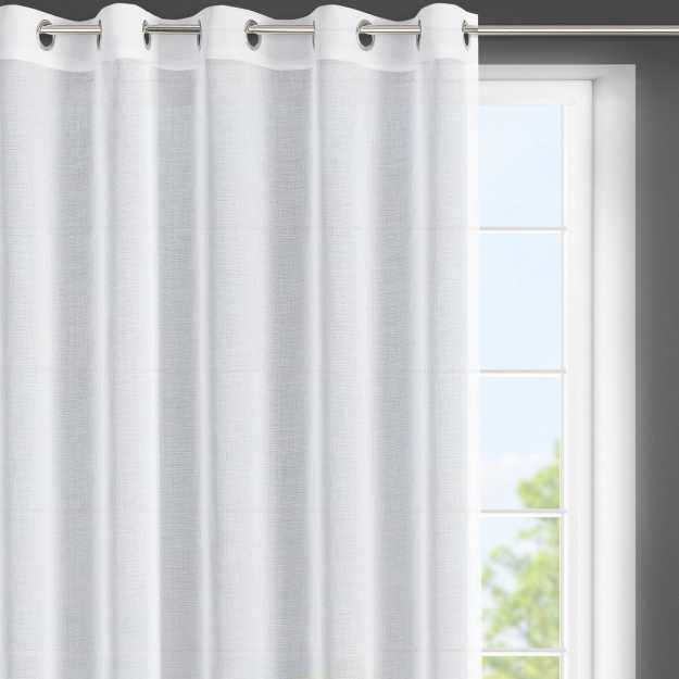 Záclona LANA na krúžkoch 350x150cm biela 