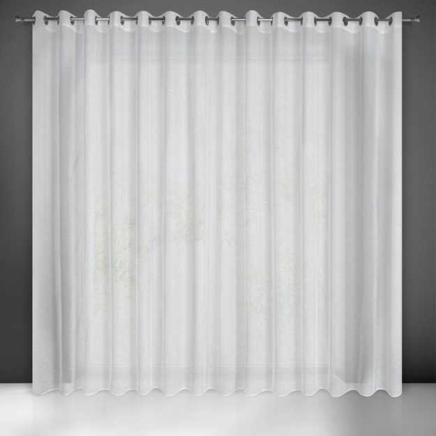 Záclona LEXY na krúžkoch biela 300x250cm
