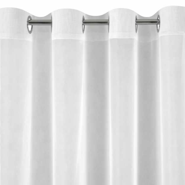 Záclona LUCY na krúžkoch biela 350x150cm