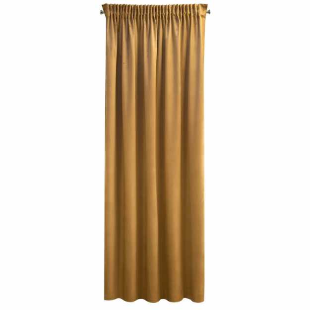 Záves PIERRE CARDIN SIBEL na páske medový 140x270cm