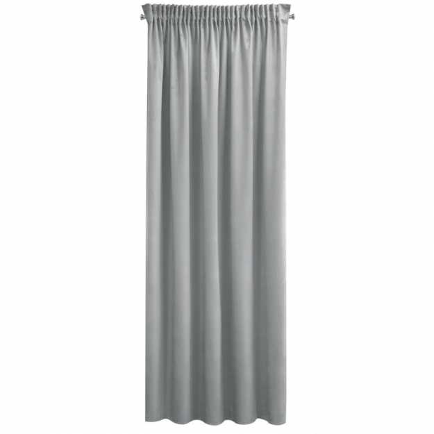 Záves PIERRE CARDIN SIBEL na páske sivý 140x270cm